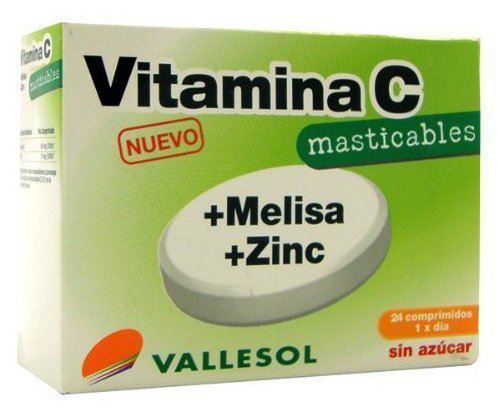 Vitamin C Melisa Zinc 24 Comp Chewable