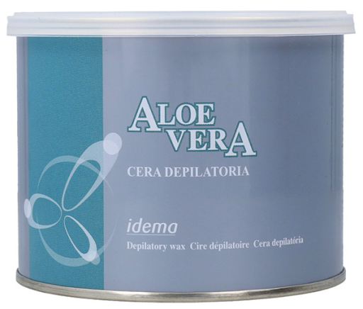 Can of Body Depilatory Wax with Aloe Vera