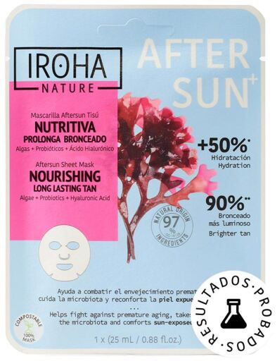 Iroha Nature Algae Nourishing Aftersun Mask