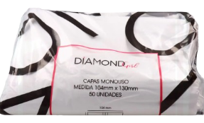 Diamond Girl White Disposable Capes 104 x 130 cm 50 Units