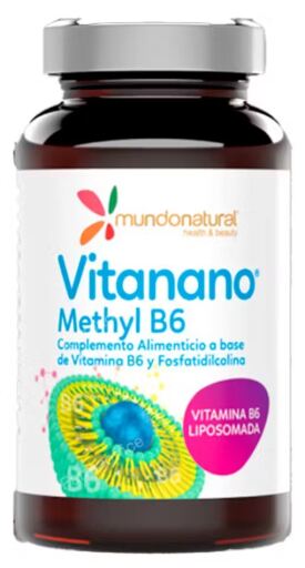 Mundo Natural Vitanano Methyl B6 30 Capsules